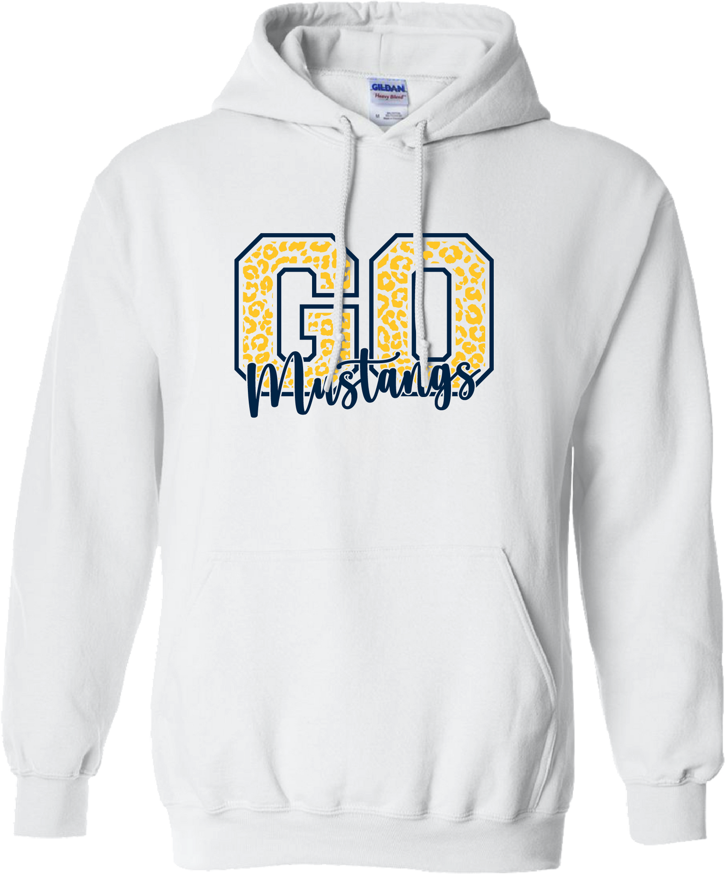 Adult Cheetah Hoodie - White