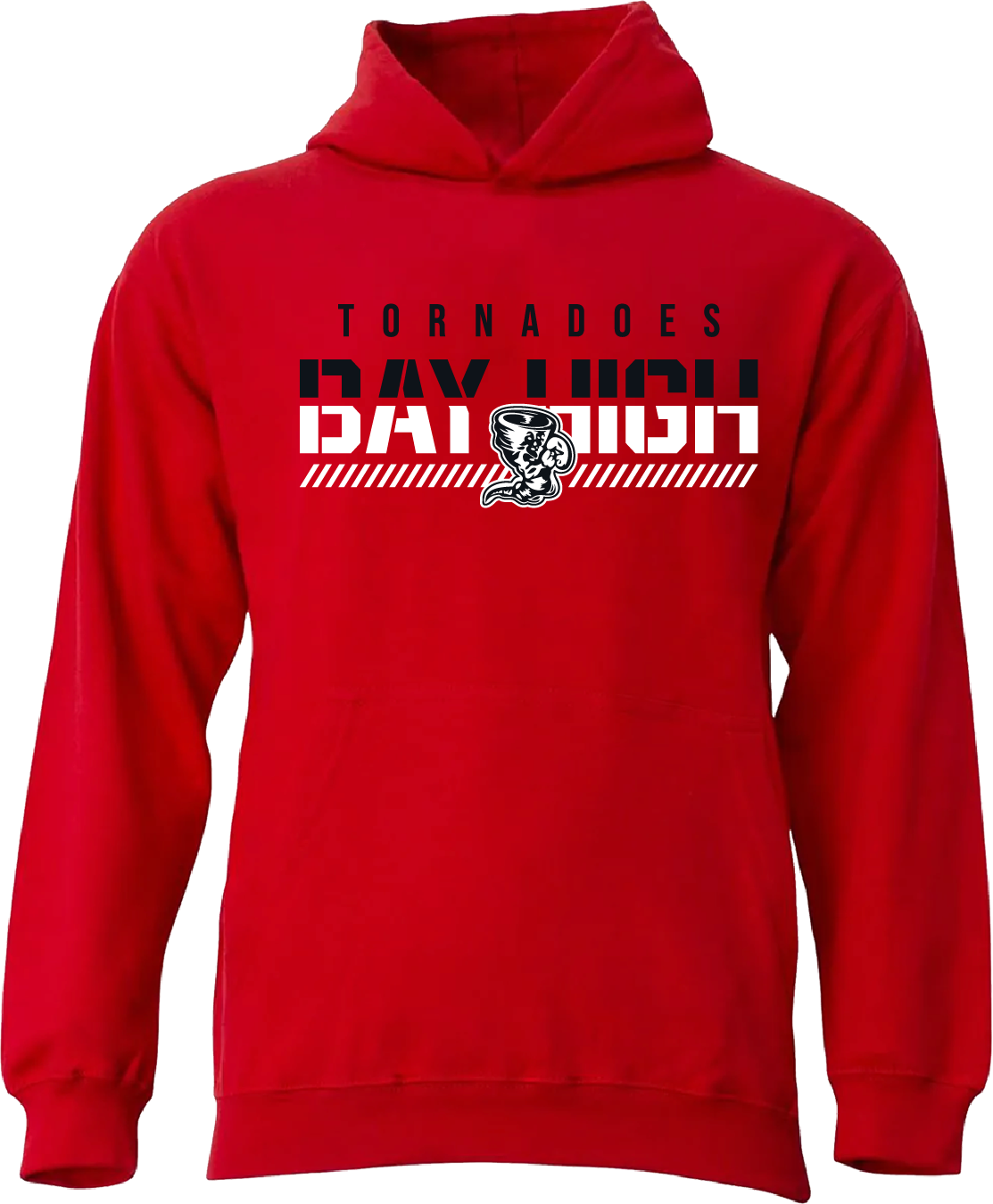 Youth Bay Fade Hoodie - Red