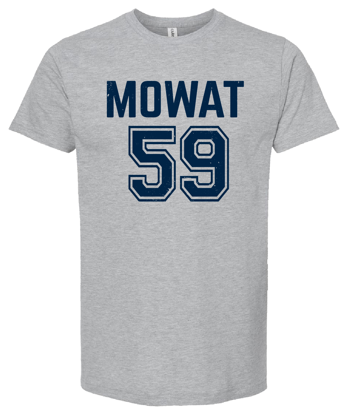Adult Mowat 59 Fine Jersey Tee - Heather Grey