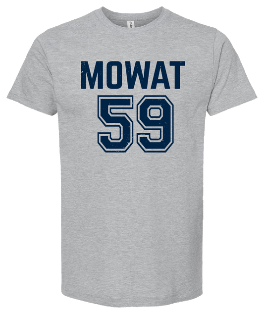 Adult Mowat 59 Fine Jersey Tee - Heather Grey