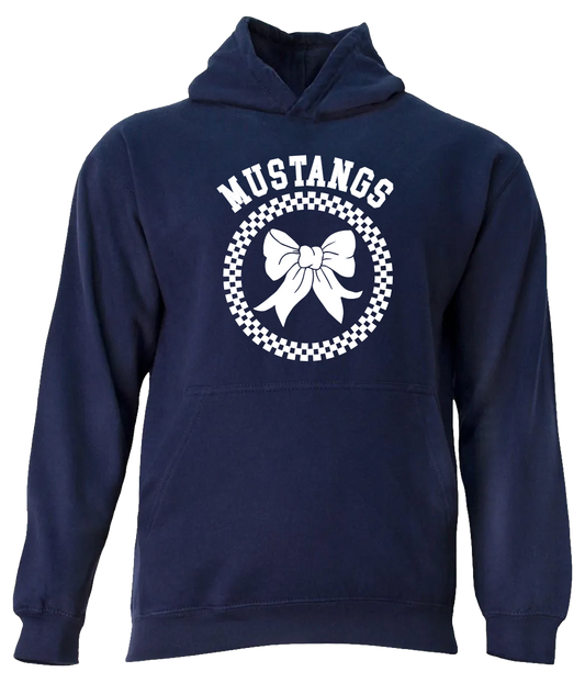 Youth Mowat Bow Hoodie - Navy
