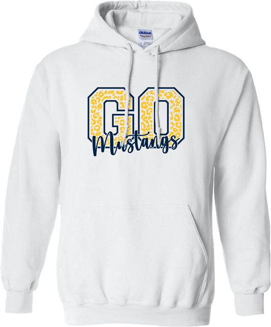 Adult Cheetah Hoodie - White