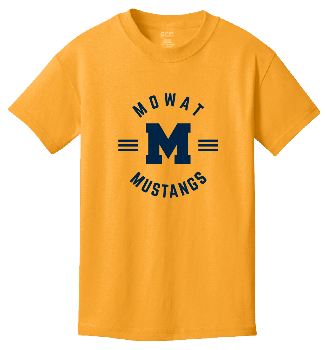 Adult Mowat Circle M Cotton Tee – Gold