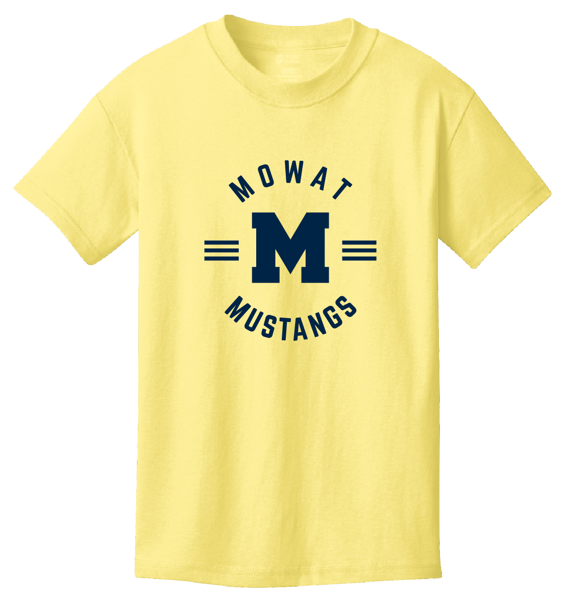 Adult Mowat Circle M Cotton Tee – Yellow