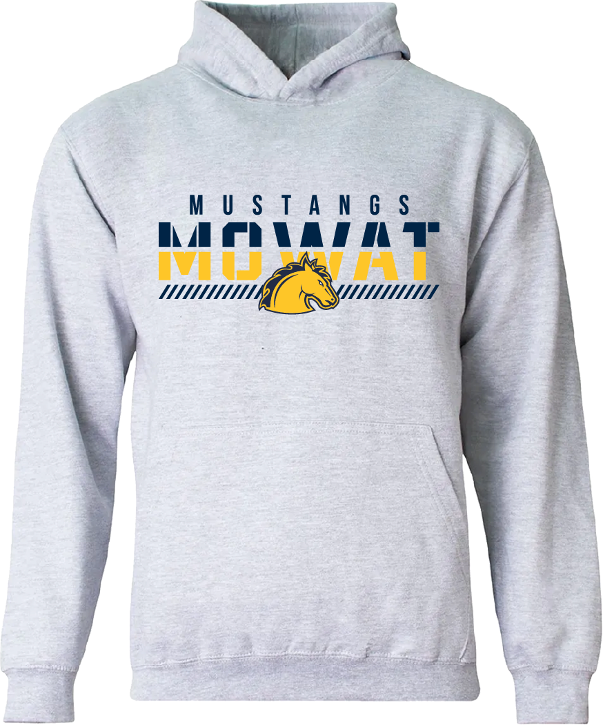 Youth Mowat Fade Hoodie - Heather Grey