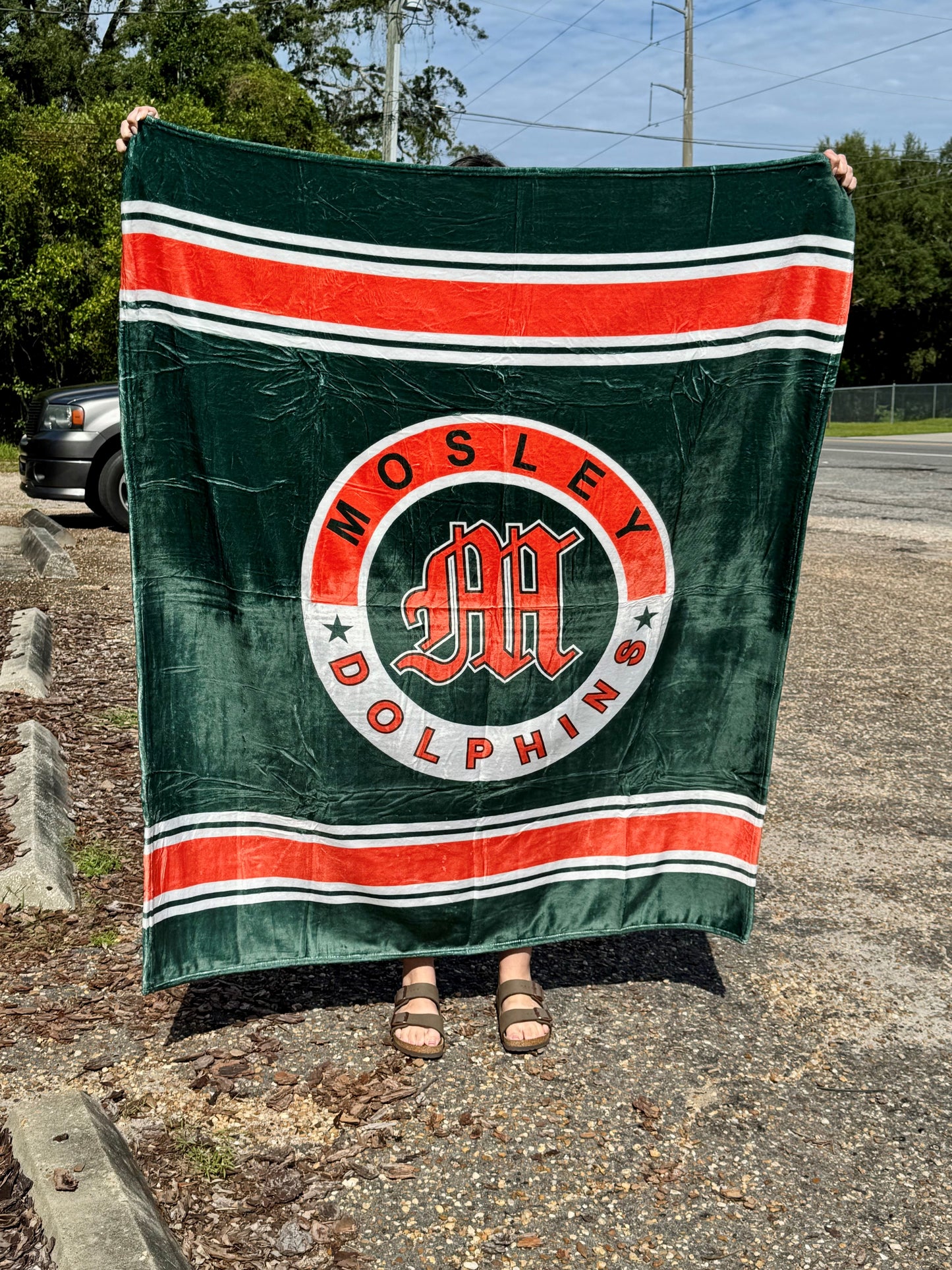 Mosley High School Fleece Blanket