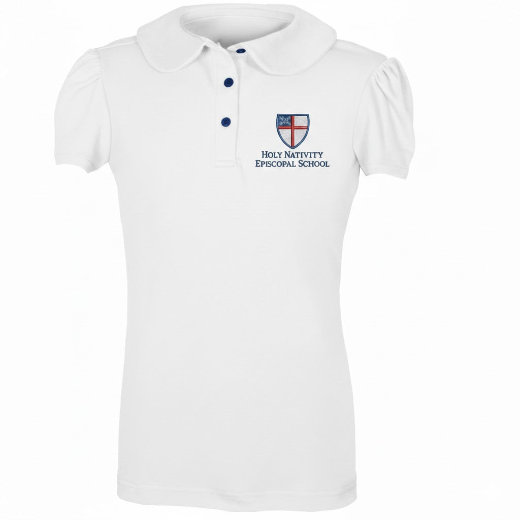 Holy Nativity Girls Peter Pan Polo