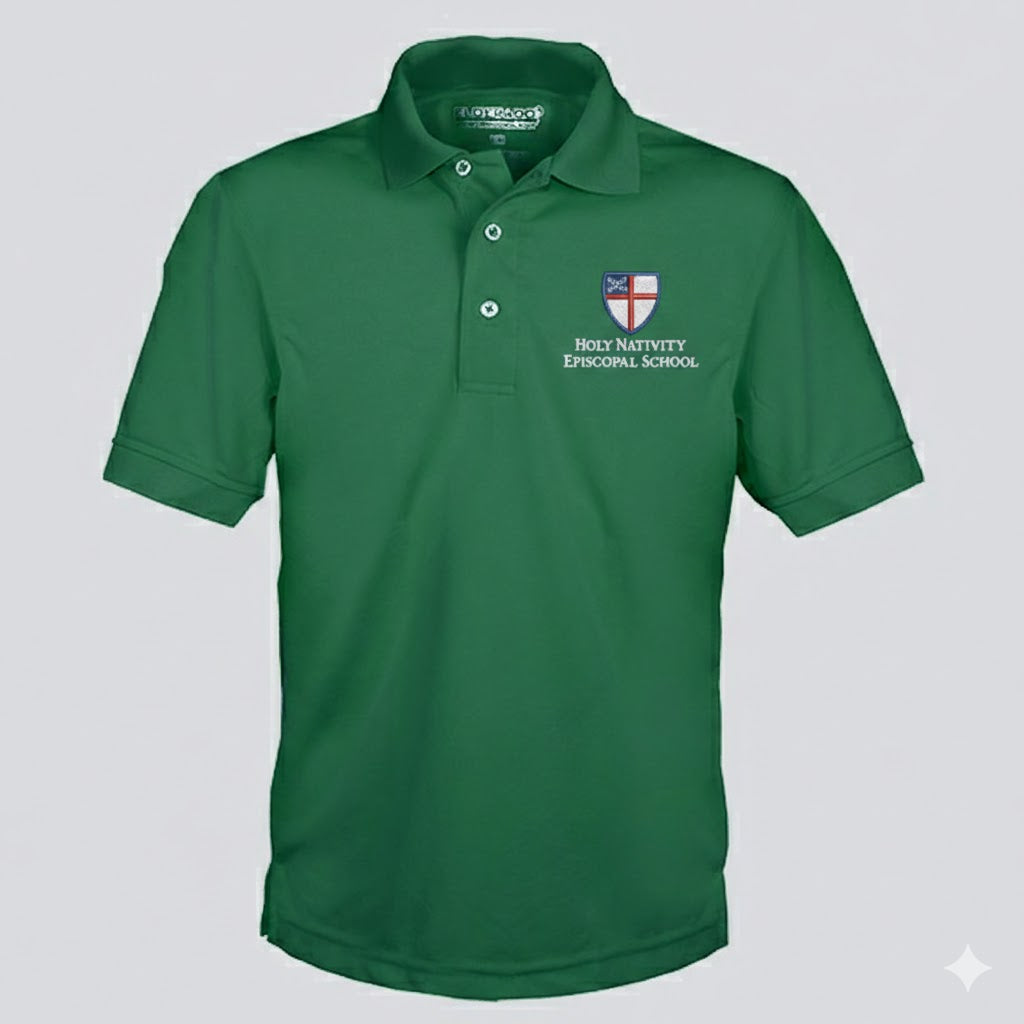 Holy Nativity Adult Wicking Polo