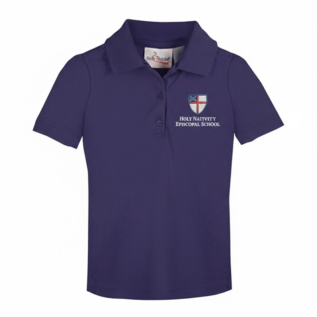Holy Nativity Girls Cotton Blend Polo