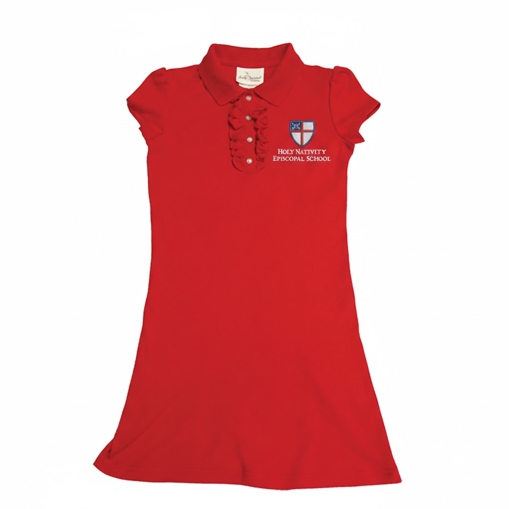 Holy Nativity Girls Ruffle Dress